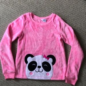 Girls super cozy pajama top